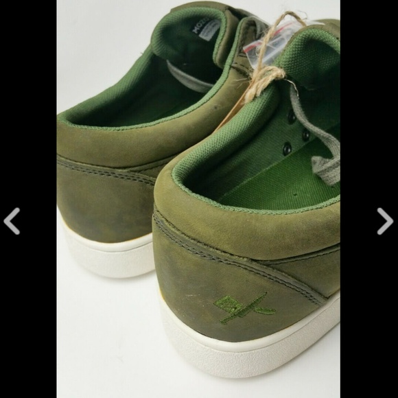 SOLD NEW Mozo FINN 10.5 Olive Green Work Sneaker - Picture 5 of 8